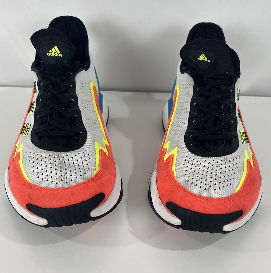 New Adidas Mahomes Impact FLX White Solar Yellow GV9854 Sz 10.5 New In Box New Adidas Mahomes Impact FLX White Solar Yellow GV9854 Sz  main image 3