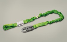 HONEYWELL MILLER Shock-Absorbing Lanyard,2 Leg,Polyester 233MORS-Z7/6FTGN