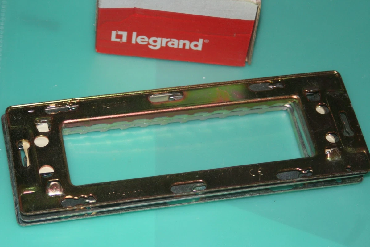 Lot De 2 Interrupteurs Poussoirs Legrand Mosaic Ancien Modèle 74042 - Avec Voyants, 2 Modules