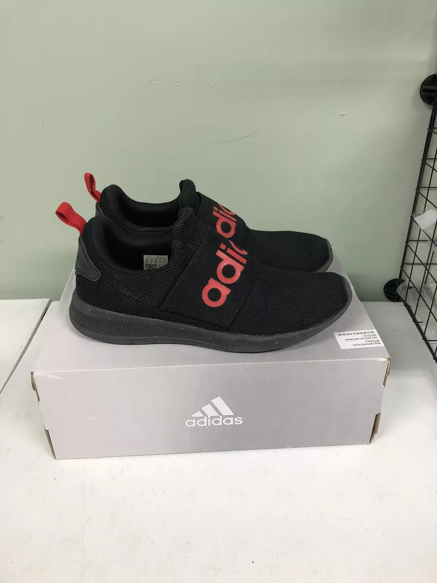 adidas Men s Lite Racer Adapt 4.0 Running Shoe Size 9.5M Black Red GY8579