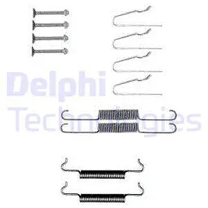 REAR ACCESSORY KIT PARKING BRAKE SHOES FITS: JEEP GRAND CHEROKEE MK II 4.0 4X - Picture 1 of 3