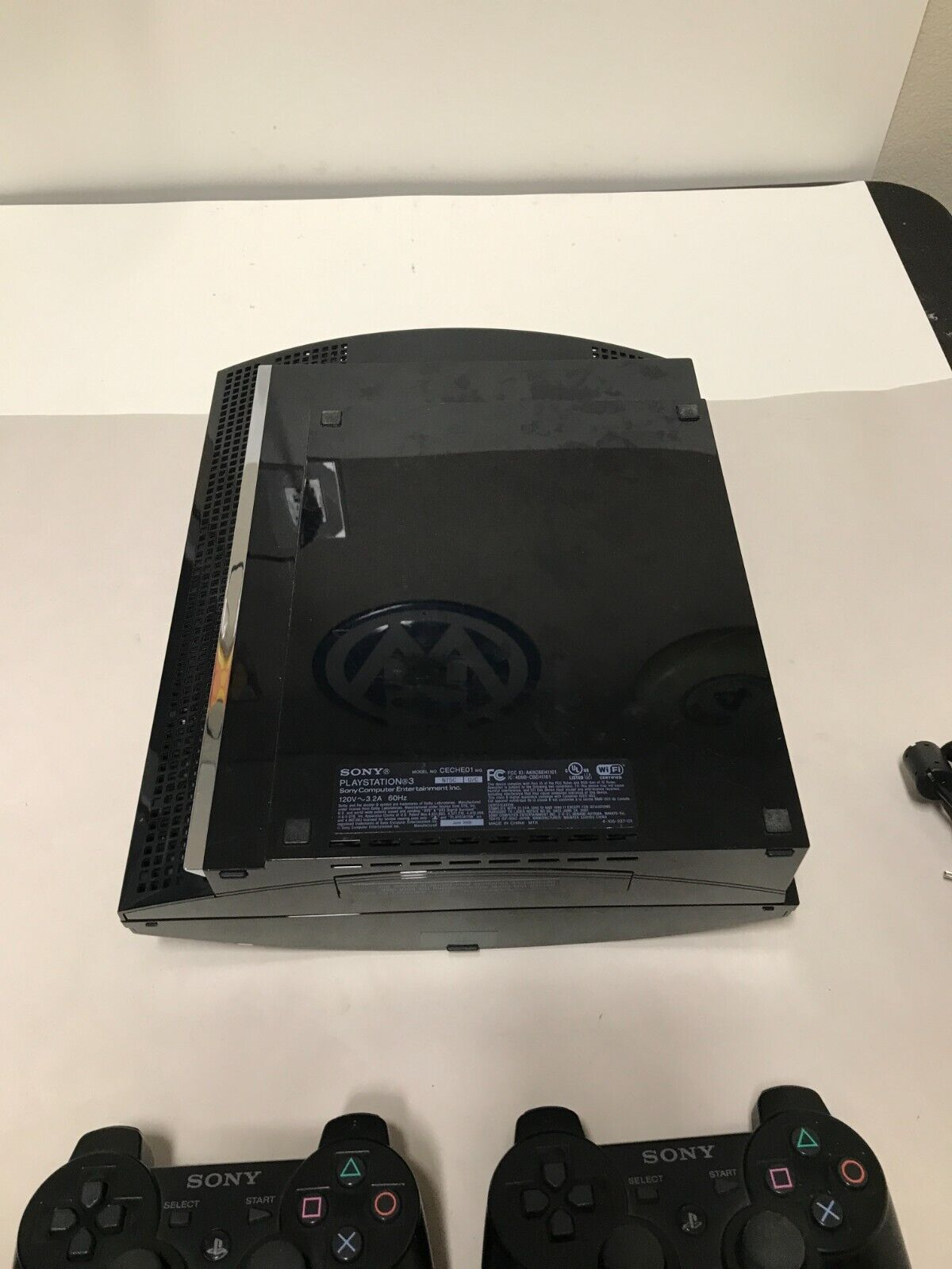 Sony Playstation 3 FAT CECHE01 PS1 PS2 PS3 Backwards Compatible 80GB Console eBay