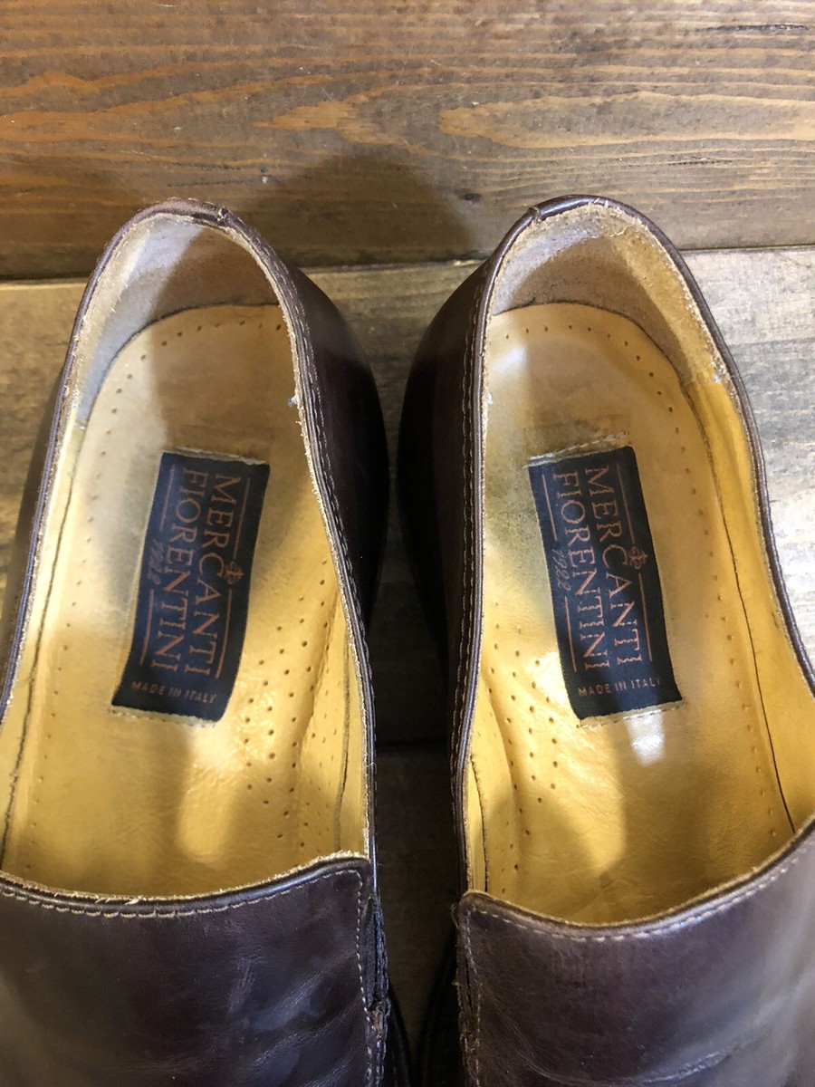 Mercanti Fiorentini Loafers Mens Sz 9 M Dress Shoes Brown  display picture 1