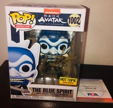 Dante Basco The Blue Spirit Avatar The Last Airbender #1002 Signed Funko PSA C