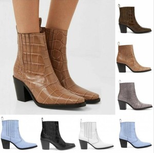 crocodile chelsea boots womens