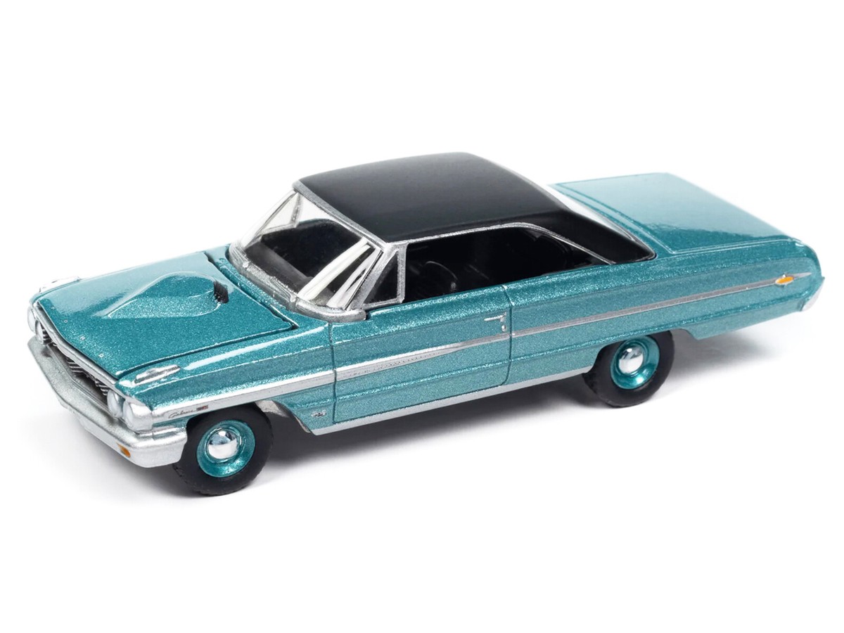 1964 Ford Galaxie 500 Dynasty Green Metallic with Black Top