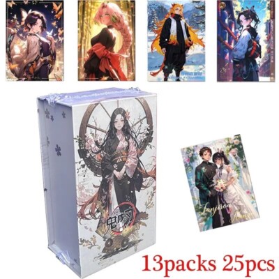 Demon Slayer Kimetsu No Yaiba Premium Art CCG 13 Pack Booster Box Wedding  Day | eBay