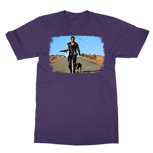 The Road Warrior Mad Max Cool 80s Movie Men's T-Shirt - Picture 11 of 16
