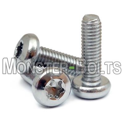 #ad M6 Stainless Steel 6 Lobe Pan Head Machine Screws Hexalobular Star Torx A2 18 8 $10.61