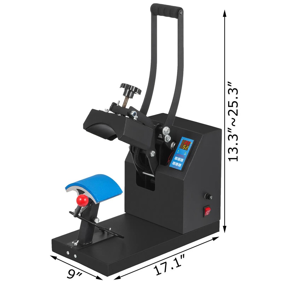 Digital Hat Cap Heat Press Machine Hat Textile LOGO Picture Embossing ...