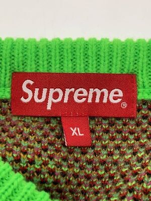 Supreme knit sweater 21SS DIGITAL FLAG (thick XL acrylic Supreme knit sweater 21SS DIGITAL FLAG (thick XL acrylic