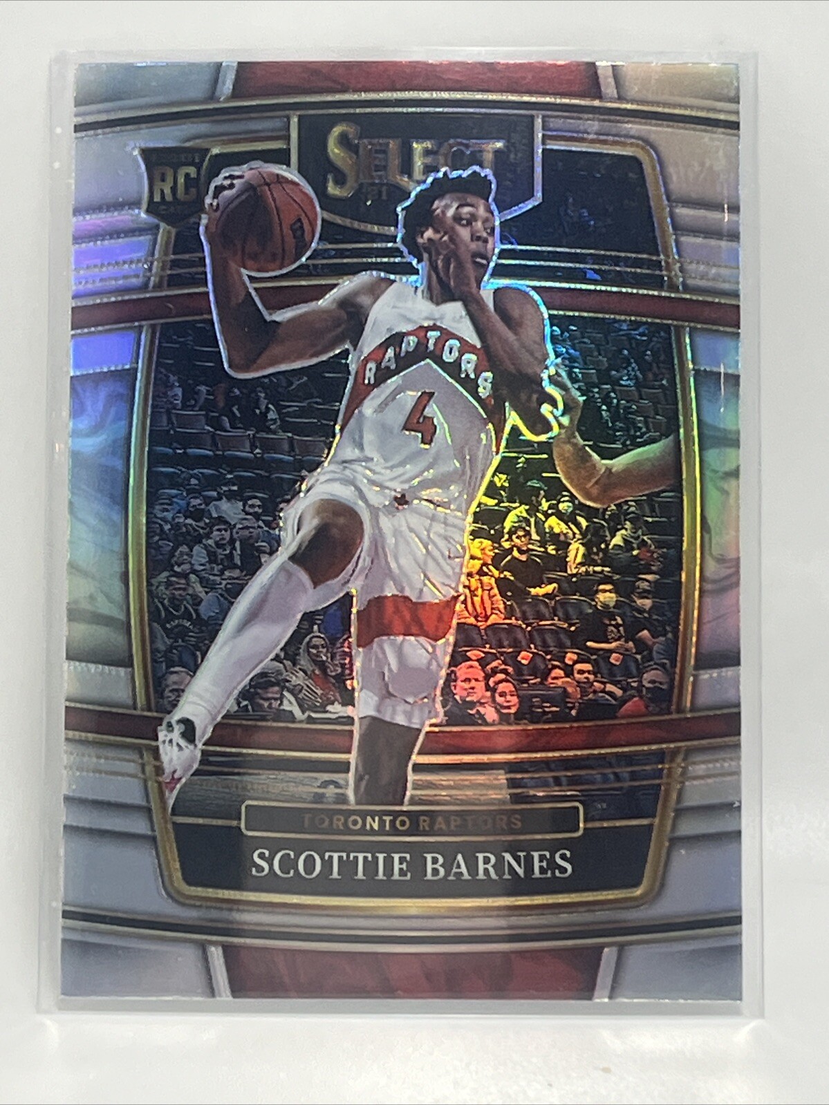 Scottie Barnes (RC) - 2021/22 Panini Select #74 (Concourse Silver Prizm)