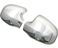 Set Edelstahl Spiegel Zierkappen Kappen Chrom FüR Dacia Duster BJ 2012 - 2018