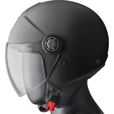 Motorrad Helm L - GMS Gelato Sesam - Jethelm mit Sonnenblende und Visier