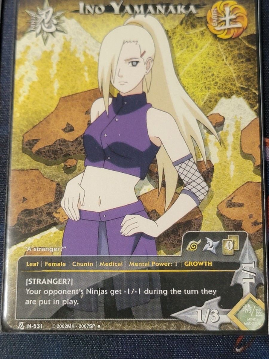 Ino Yamanaka Naruto TCG Alternate Art Alt PROMO N-531 Stranger