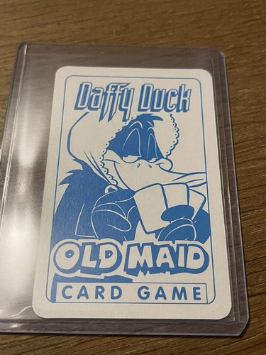 Vintage 1993 Warner Bros. 🎥 Looney Tunes Old Maid Card Game Playing Card RARE - Picture 2 of 2