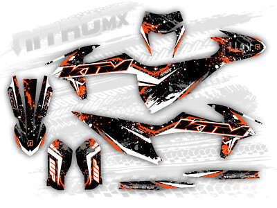 NitroMX Graphic Kit for KTM EXC EXC-F XC-W XCF-W 2020 2021 2022 2023 Decals