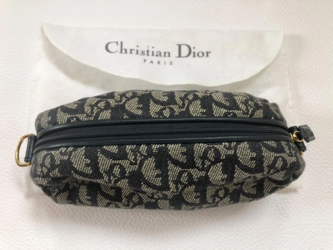 Christian Dior Trotter Pouch with Pochette Storage Bag 1