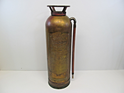 Vintage Antique Copper & Brass General Quick Aid Fire Guard