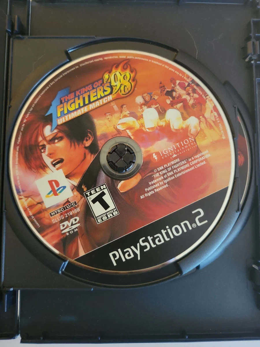 King of Fighters '98: Ultimate Match (Sony PlayStation 2, 2009) for sale  online