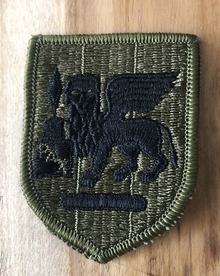 #ad US Army Southern European Task Force Subdued Patch NEW New Old Stock NOS $2.00