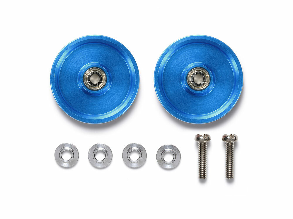Tamiya MINI 4WD Upgrades HG 19mm ALUMINUM BALL-RACE ROLLERS