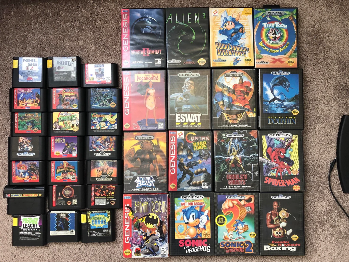 SEGA GENESIS 🎮 BUY OR FOR DISCOUNT 🎮 FAST SHIPPING 🎮 LOTS OF TITLES