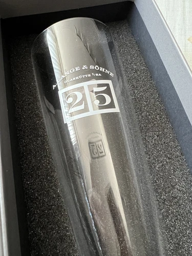 A Lange Sohne Limited Edition VIP Gift "25" Anniversary Glass BNIB NEW!
