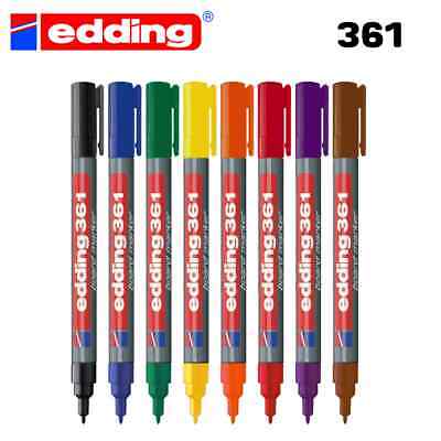 Buy 3 Get 1 Free Edding 361 Fine Tip Whiteboard Dry Wipe Marker Bullet Tip