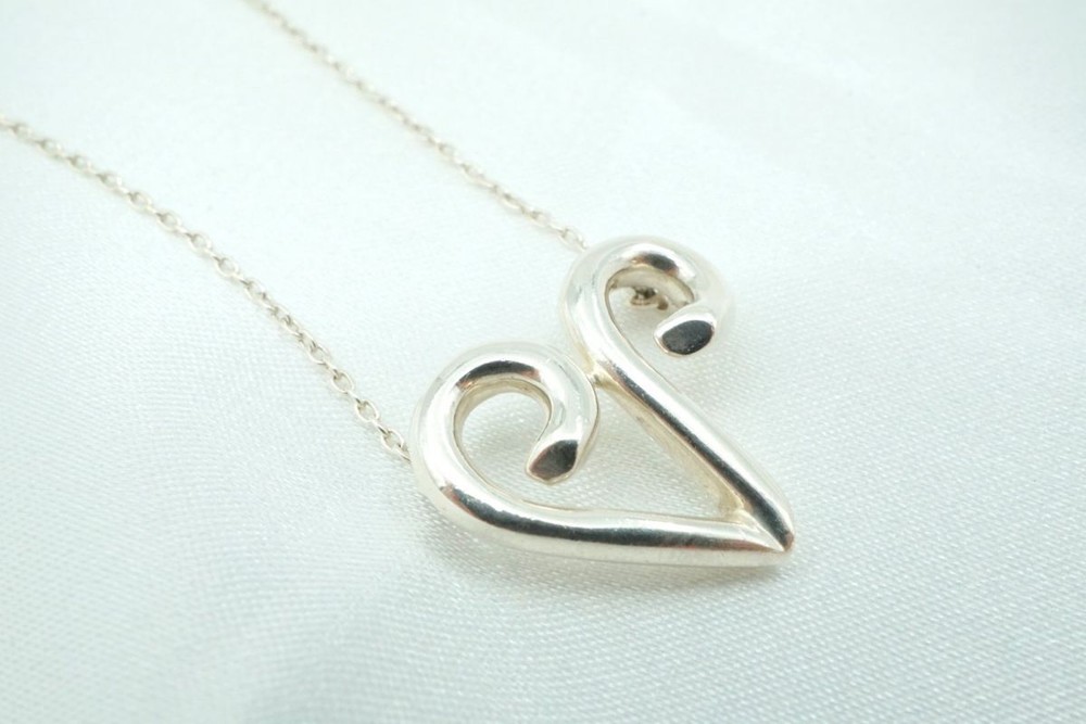 TIFFANY&Co. Necklace Aries Constellation SV925 Silver Accessories 0389j