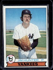 1979 Topps #670 Jim Hunter New York Yankees (HOF) EX-MINT