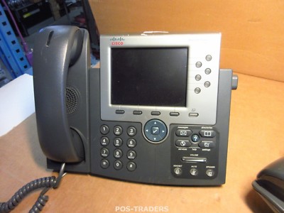 Cisco CP-7965G 7965 Unified IP VOIP Phone, Color 5-Inch TFT Display INCL HANDSET