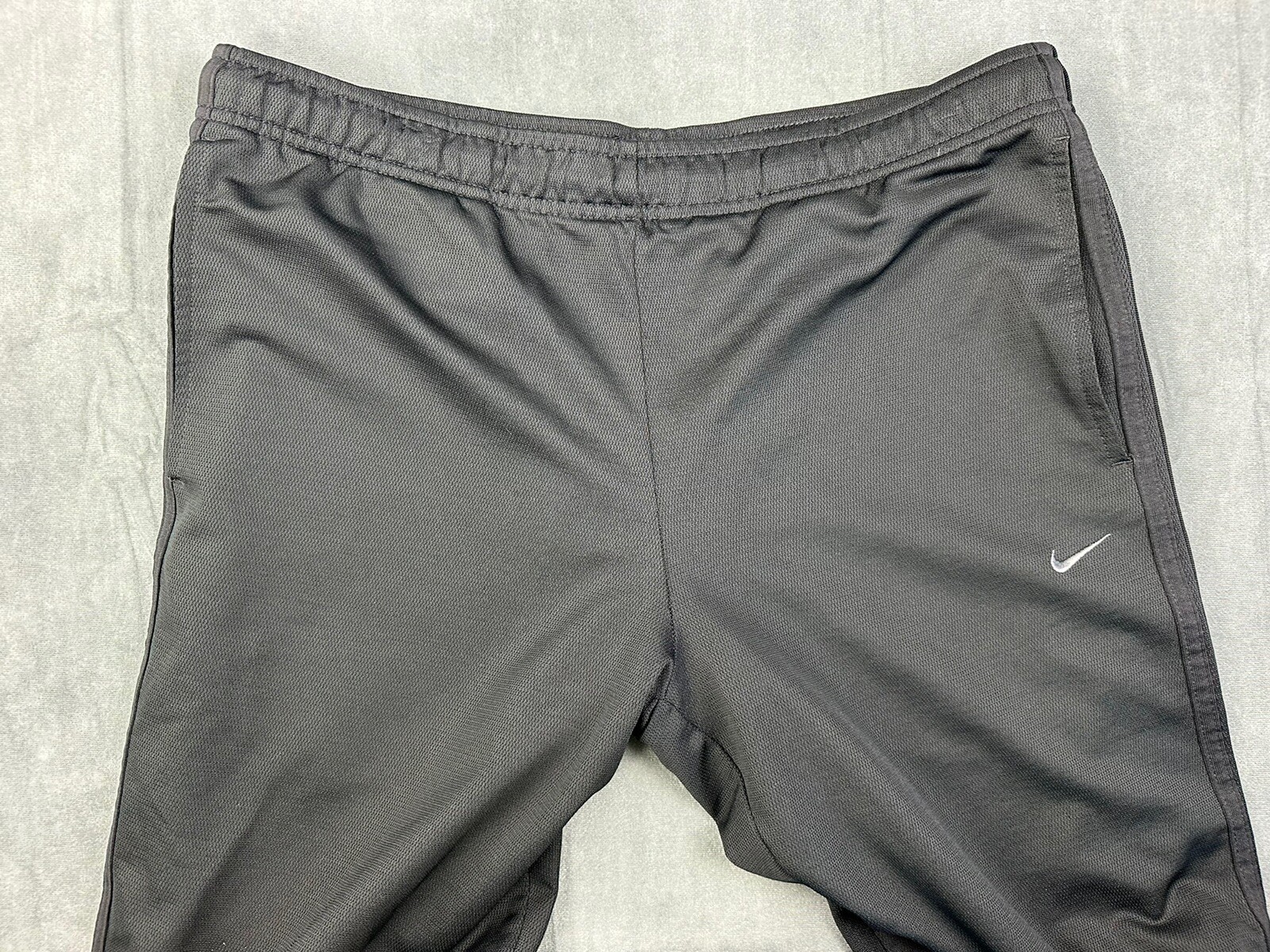 Nike Dri Fit Track Activewear Running Pants Ankle Zip 620067 Mens Sz M