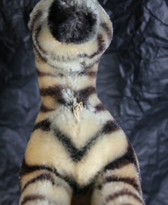 Zèbre Steiff 6322/00 – Peluche Miniature Occasion, Made In Germany