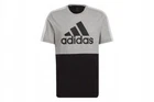 Men's Adidas T-Shirt Top Colour block Cotton Logo T Shirt