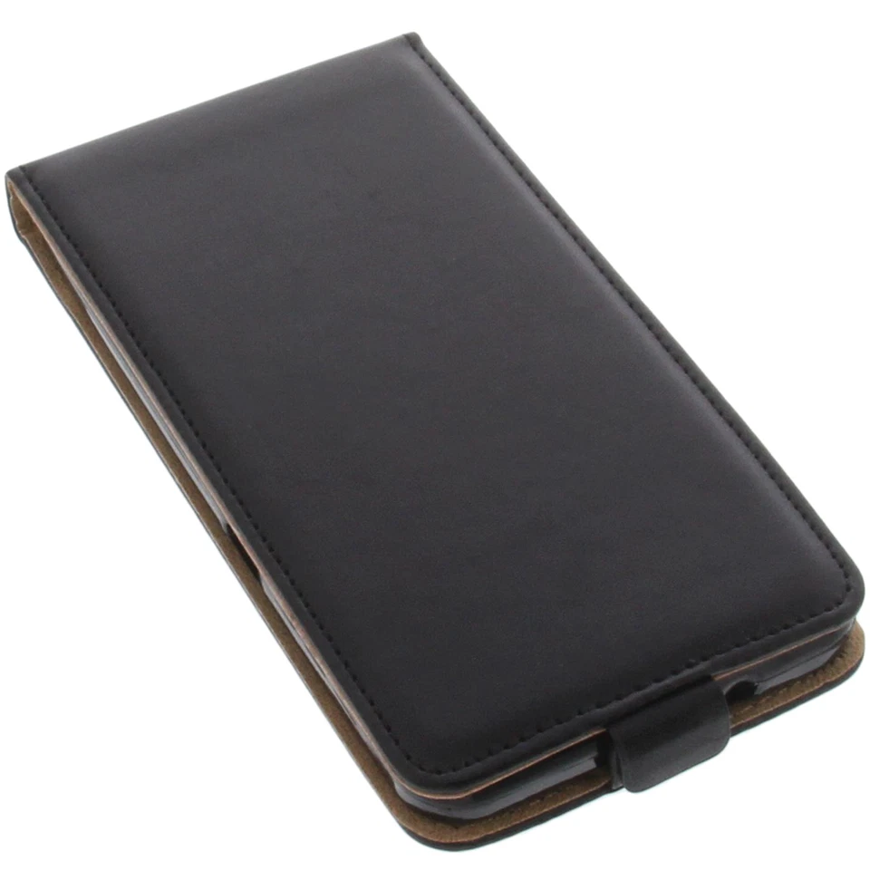 Tasche f. ZTE Blade V7 Lite Smartphone Flip Style Schutzhülle Flip Case Schwarz - Bild 2 von 4