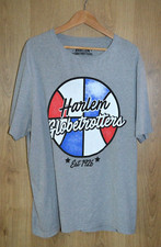 Harlem Globetrotters Grey Graphic Print T-Shirt - XXL 2XL