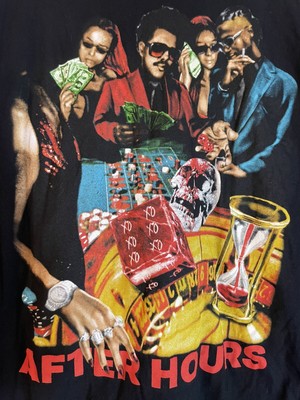 The Weeknd x Asap Rocky x Art Dealer For Awge 001 Tee after hours 