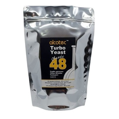 Alcotec Turbo CLASSIC 48 1,30kg Vodka Alkohol Gärhefe Hefe Brennhefe GIGA PACK
