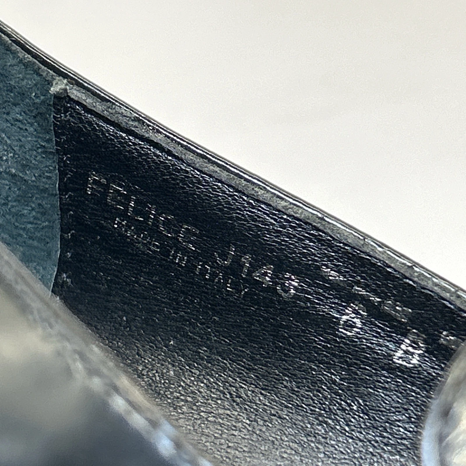 Mocassino Coach vintage made in Italy in pelle nera tacco 6B frange