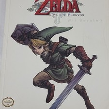 Legend Of Zelda Twilight Princess Premiere Edition Strategy Guide Wii w/ Poster
