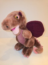 Vtg 1983 Dakin Red Dragon Plush Burgundy 9" Stuffed Animal Toy Mythical Fantasy