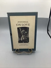 Stendhal on Love Peter Pauper Press Illustrations by Robert Greco HC Slipcover