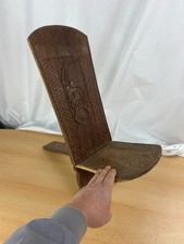 Camping Klapp Hocker Afrika Holz-Stuhl massivholz NEU 60 cm. NEU Geschenk Tier