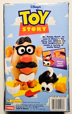 Head Potato Mr. 1995年 初期トイストーリー フィギュアセット Head Potato Mr. Playskool Story Toy Disney 1995 Vintage Original その他