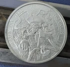1oz .999 Silver Dead Men Tell No Tales Pirate Round Bullion Capsule Silvertowne
