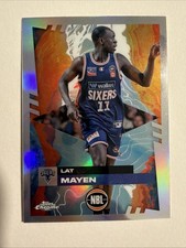 2024-25 Topps Chrome NBL National Basketball League #7 Lat Mayen SilverRefractor