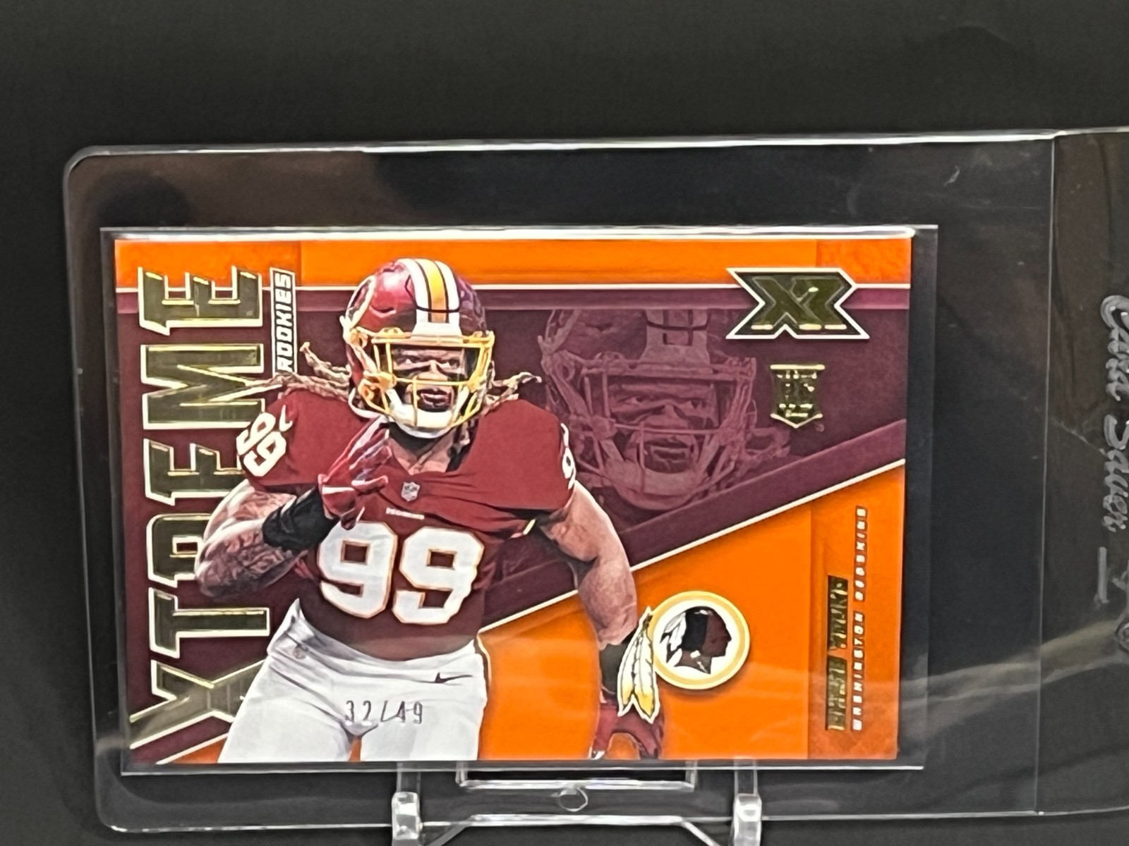2020 Panini XR - Xtreme Rookies Chase Young #X-12 Orange /49 (RC)