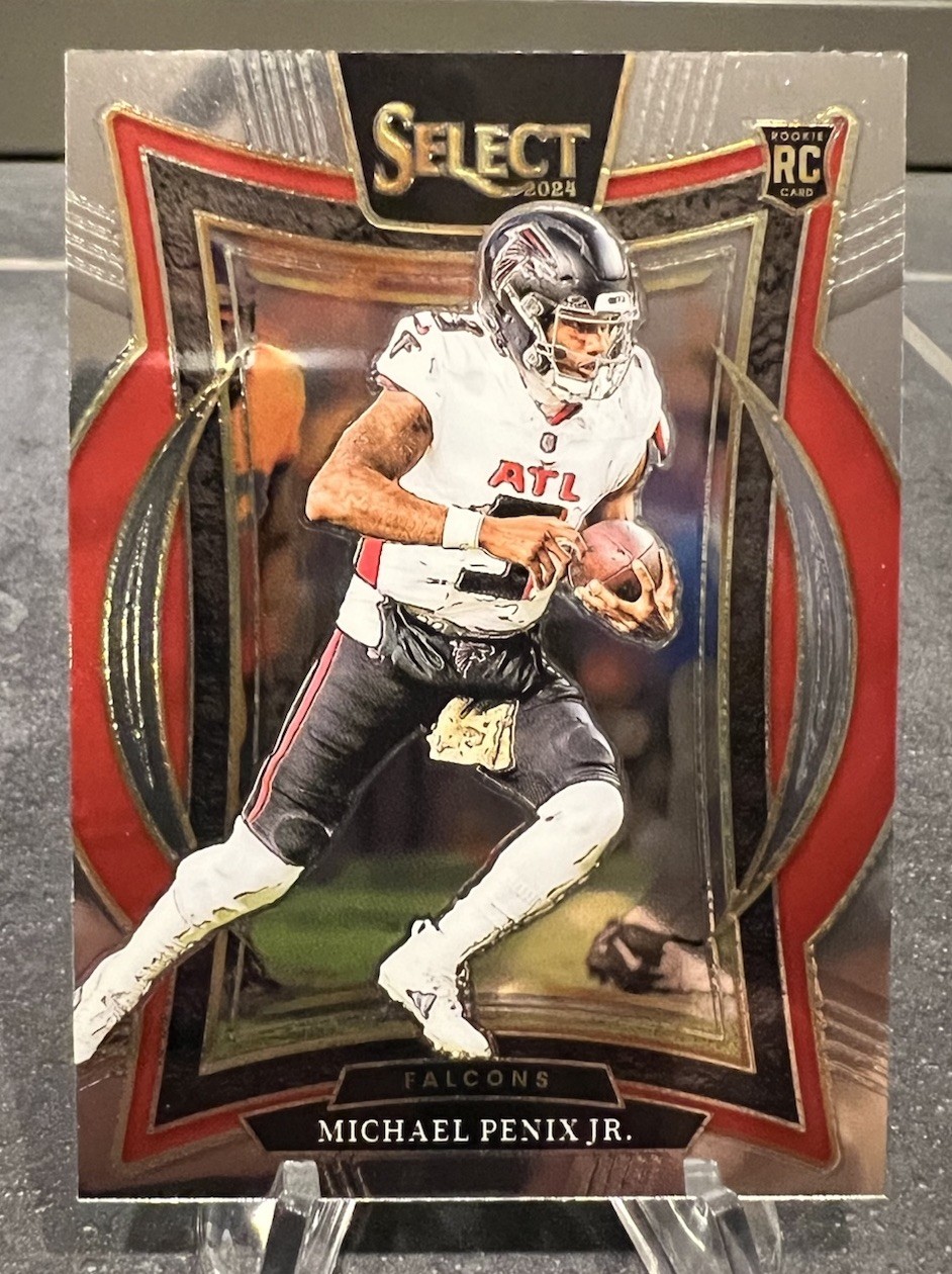 2024 Panini Select Michael Penix Jr. Concourse Rookie #80 Falcons RC