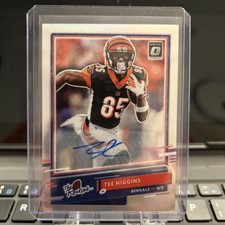 2020 Panini Donruss Optic The Rookies Auto /35 Tee Higgins #TR-TH Auto 